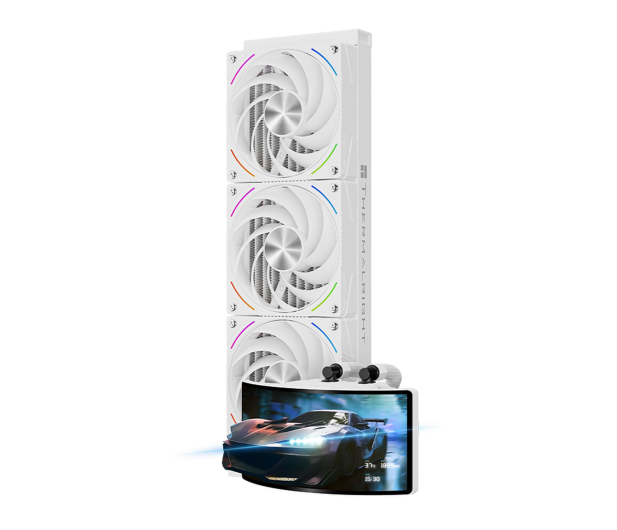 Thermalright Rainbow Vision 360 Turbo Argb White 3x120mm - 1483703 - zdjęcie